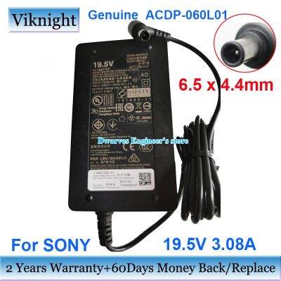 ACDP-060L01แท้19.5V 3.08A 60W อะแดปเตอร์ AC KDL-43WF663สายชาร์จสำหรับโซนี่ ACDP-060D01 ACDP-060S03 ACDP060L01รับประกันสองปี