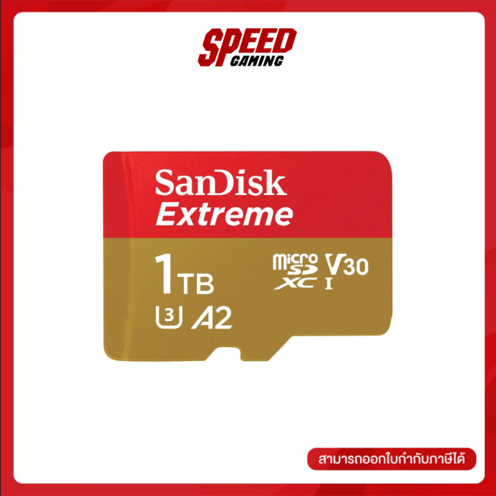SANDISK SDSQXA1 1T00 GN6MN CARD MICRO SD 1TB Extreme V30 Lifetime By