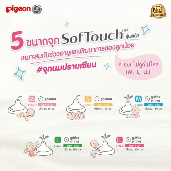 pigeon-ขวดนมสีชาppsu-ลายลิชสิทธิ์-และจุก-soft-touch-แพ็คคู่สุดคุ้ม