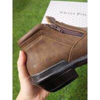 Original Swiss Polo Signature Casual Boots SP1588(black)SP1586(khakibrown)