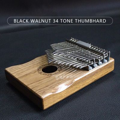 【YF】 34 Keys Kalimba Children Enlightened with Accessories Music Instrument for Adults Or