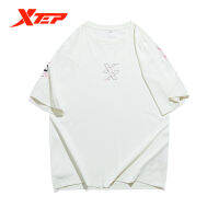 Xtep [เส้าหลิน] เสื้อยืดแขนสั้นเทรนด์ใหม่ลำลอง979427010796