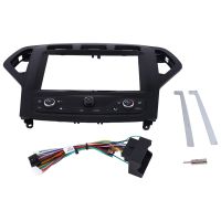 Car Frame Fascia Adapter Canbus Box Decoder for Ford Mondeo 2008-2010 Android Radio Dash Fitting Panel Kit Replacement Spare Parts