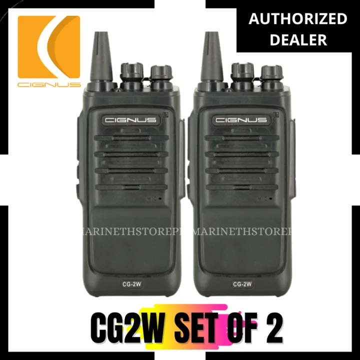 BUY 1 TAKE 1 Cignus CG2W CG2W SHORT RANGE 2 Watts Two Way Radio UHF