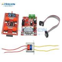 1Set NY-D04 100A 40A Dual Display Spot Welding Machine Control Board With AC 220V/110V to AC 9V Transformer Adjust Time Current