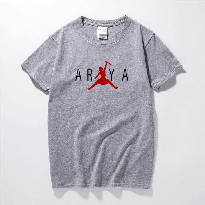 winter-is-coming-arya-stark-have-air-tshirt-men-new-summer-t-shirt-cotton-short-sleeve-tee-shirt-st-100-cotton-gildan