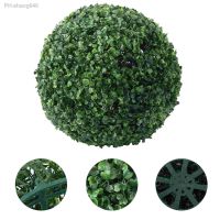 23cm Artificial Ceiling Boxwood Topiary Plants Decorative Balls for Indoor Outdoor Garden Wedding Balcony Backyard Home Hanging