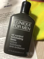 American version of Clinique mens oil control hydrating toner refreshing non-greasy deep cleansing water 200ml