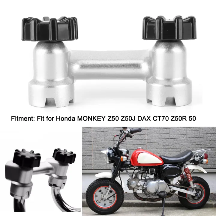 Motorcycle Handlebar Riser Mount Clamp Fit for Honda MONKEY Z50 Z50J