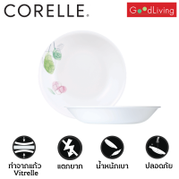 Corelle Poetic Melody ชามอาหาร ชามแก้ว ชามซุป ขนาด ุ6.5 นิ้ว (17 cm.) จำนวน 2 ชิ้น [C-03-413-PD-2]