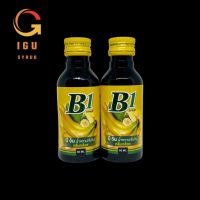 B1 BANANA Syrup 60ml น้ำหวานแต่งกลิ่นกล้วย 2 ขวด