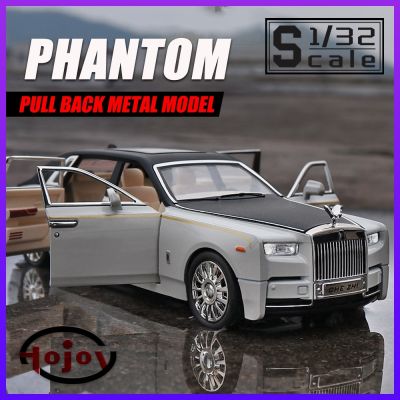 ขายดี⭐ชุดสะสมโมเดลรถยนต์โลหะหล่อจาก Phantom Cullinan ขนาด1/32รถของเล่นสำหรับเด็กผู้ชายของเล่นเด็กเด็กยานพาหนะ
