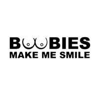 【CC】 BOOBIES ME Car Window Sticker Reflective