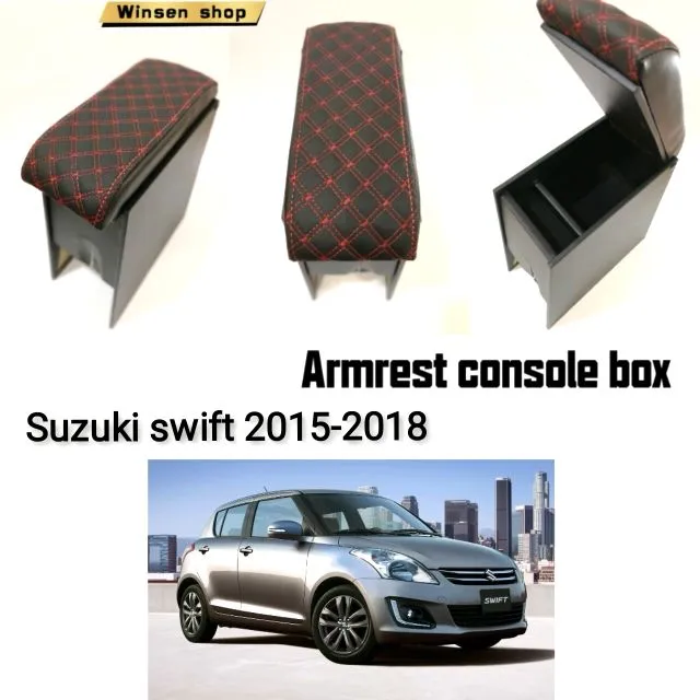 Mittelkonsole Aufbewahrungsbox Für Suzuki Swift 2016-2024 - Organizer Aus ABS