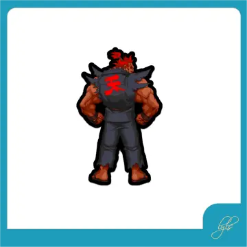 Akuma Street Fighter 4 Sticker