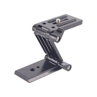 Quick Release Plate Multiway Flexible Camera Tripod Aluminum Mount Adapter Cell Phone Camera Stand Mount Spirit Level