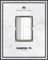 กระจกตกแต่งผนังดีไซน์ Muro Living รุ่น GABRIEL 79