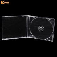 、‘】【【 Transparent Plastic Single Piece Disc Case CD Case Thickened CD DVD Disc Box Storage Organizer Box Album Box Cases
