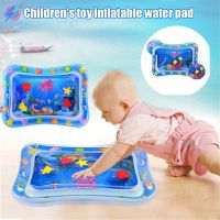 ✅COD✨ Baby Water Mat Infant Toy Inflatable Play Mat for 3 6 9 Months Boy Girl PVC Water Mat Pad