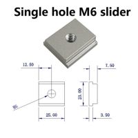 【✔In stock】 ueexwiv อลูมิเนียม M6/M8 T ช่องติดตาม Slider ราวเลื่อน T Slot Nut สำหรับ30/45 T-Track Jigs สกรู Fastener Slot เครื่องมืองานไม้