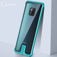 （A Boutique）กรณีโลหะกันชนกระจกโทรศัพท์สำหรับหัวเว่ย P30 Mate 20 30โนวา5 5ครั้งเกียรติ20วินาที Pro กันกระแทกปกหลัง