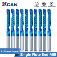 【DT】hot！ XCAN 10pcs 3.175 Shank Flute Router Bit Tungsten Carbide End Mills Milling Cutter for Wood