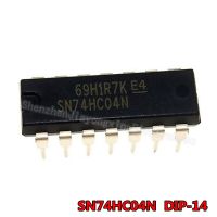 10pcs/lot SN74HC04N 74HC04N 74HC04 DIP-14 In Stock WATTY Electronics