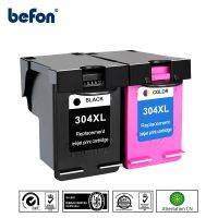 befon 304XL Refilled Ink Cartridge Replacement for HP 304 XL HP304 DeskJet 2620 2630 2632 5030 5020 5032 3720 3730 5010 Printer Ink Cartridges