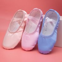 hot【DT】 Claw Ballet Shoes Practice Shoe Adult Exam Performance Soft Bottom Pink Flesh Flat