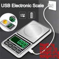 Rechargeable Electronic Digital Precision Pocket Gram Scale 0.01g/0.1g Scale Weight Scale Mini Jewelry Portable Balance High Luggage Scales