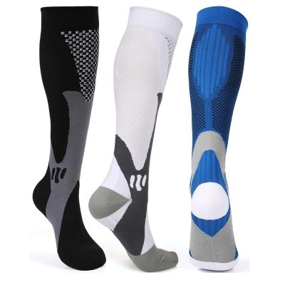 Leg Support Stretch Compression Socks Fit For Sports Knee Prevent Men Women Varicose Veins Socks Long Socks Stockings