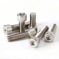 M7 allen screws hex socket cap screw bolt locking nuts hexagon bolts 16-30mm length White