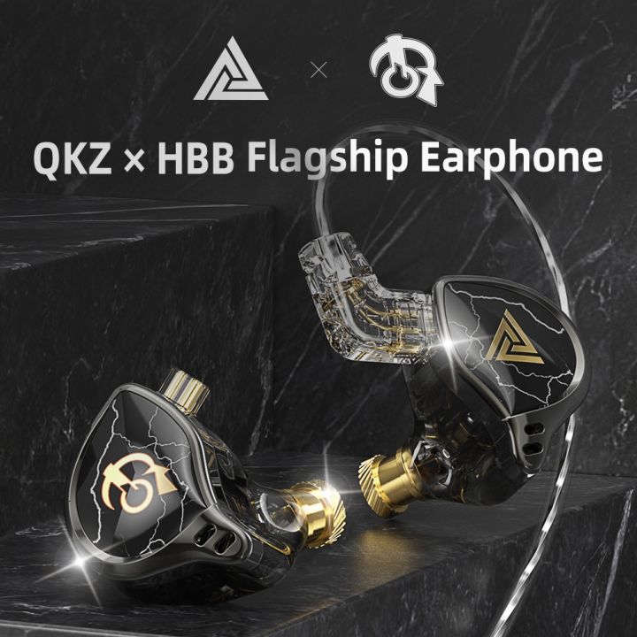 หูฟัง-qkz-x-hbb-1พลังรับส่งคลื่นวิทยุที่มีประสิทธิภาพสูงหูฟังพร้อมไมค์อินเอียร์หูฟังลดเสียงรบกวนสำหรับเล่นกีฬาหูฟังมอนิเตอร์