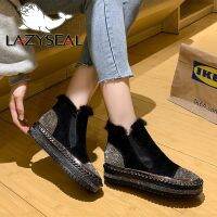 ☞▪✵ Mink Fur High Platform Shoes