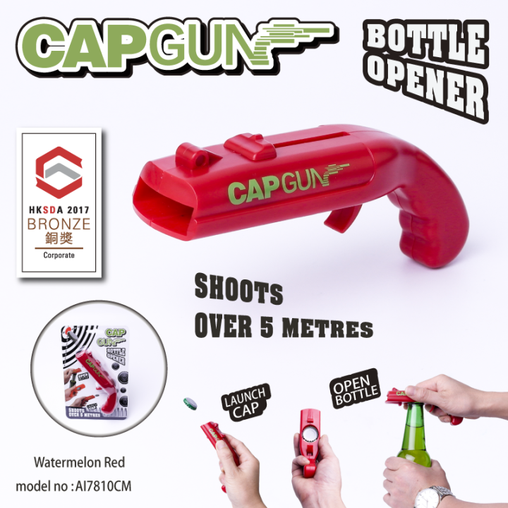 Shooting wine screwdriver beer launching bottle opener toy Tik Tok CAP