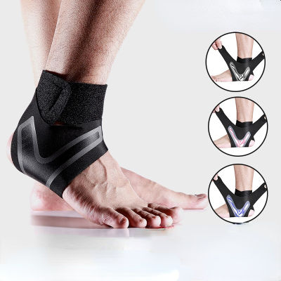 1 PCS Sport Elastic High Protective Football Ankle Support Basketball Ankle ce Compression Nylon Strap Belt Ankle Protector