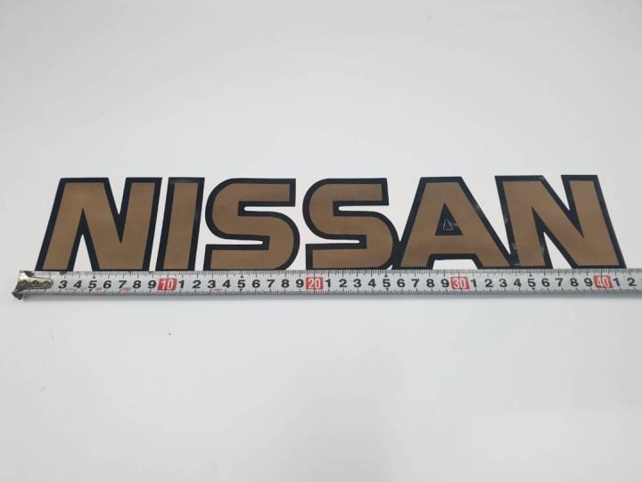 ดั้งเดิมติดท้ายรถ-nissan-big-m-frontier-ปี-2001-คำว่า-nissan-และ-big-m-frontier-ติดรถ-แต่งรถ-นิสสัน-sticker-ปี2001