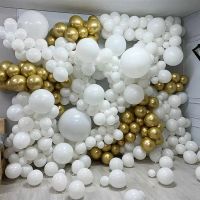 【Fun party】5/10/18นิ้ว Mattelatex BalloonsMetallic Gold บอลลูนวันเกิด Party Decor Baby Shower Wedding Globos