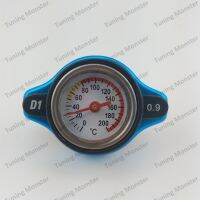 Free Shipping Small Head D1 Temperature Gauge With Utility Safe 0.9 And 1.1 And 1.3 Bar Thermo Radiator Cap Tank Cover