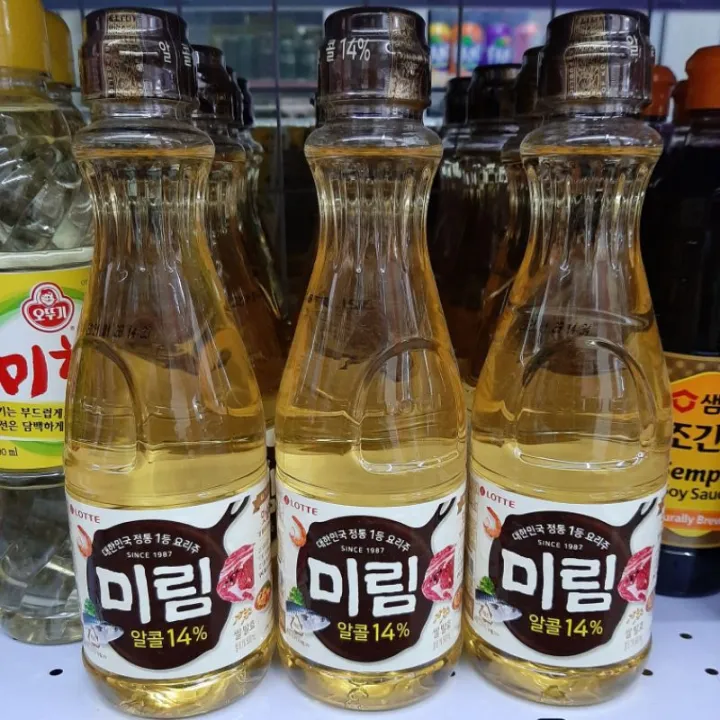 Lotte Mirin Korean Cooking Wine 500ml Lazada PH