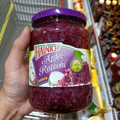 อาหารนำเข้า🌀 Red cabbage In Apple Water Hainich Apfle-Rotkoht 680g