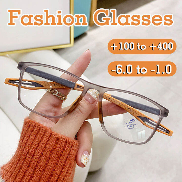 [+100 to +400],[6.0 to 1.0] Men's Sports Reading Glasses /Myopia