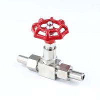 1/4" 3/8" 1/2" BSP Male High Pressure Stainless Steel 304 Shut Off Needle Globe Valve J13-160P Crane Flow Control