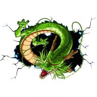 [Hot K] ขายร้อนการ์ตูน Shenron อะนิเมะสติกเกอร์รถไวนิลอุปกรณ์ตกแต่งรถยนต์รถสติ๊กเกอร์ภาพติดหน้าต่าง PVC 13ซม.* 12ซม.