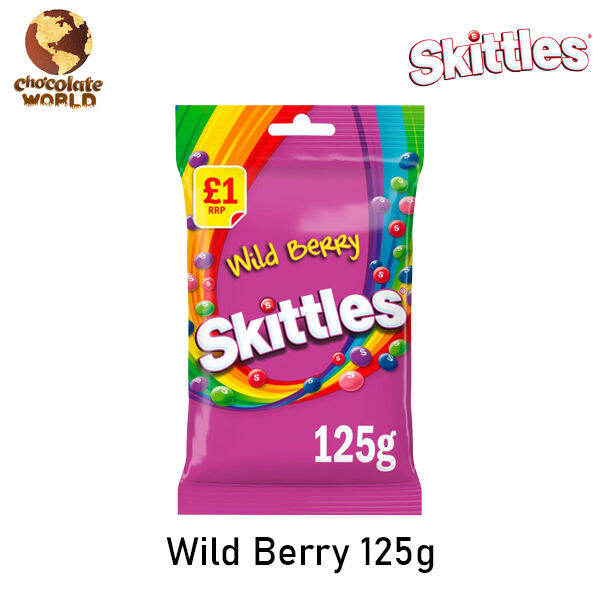 Skittles Wild Berry Flavour Candy 125g (Made In UK) | Lazada