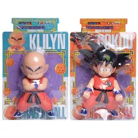 Kuririn PVC ดราก้อนบอลซงโกคูคาคาล็อตแอคชั่นฟิกเกอร์โมเดลตุ๊กตาคอลเลกชั่นของเล่นของขวัญสำหรับเด็ก22ซม.