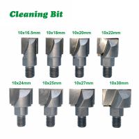 1PC 10MM Shank Milling Cutter ไม้แกะสลักสกรูเกลียว CNC ทําความสะอาดด้านล่างเราเตอร์ Bit Lock Milling Cutter ไม้ Woodworking Bit