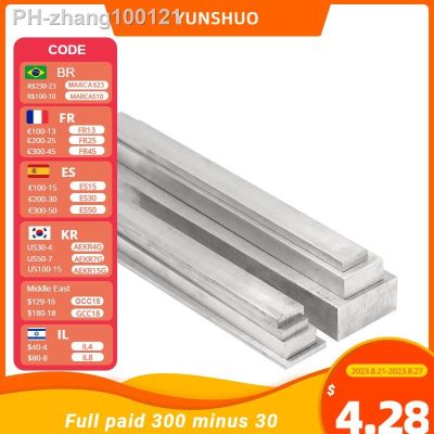 304 Stainless Steel Square Bar Rod 4Mm 5Mm 6Mm 8Mm 10Mm 12Mm Length 300Mm High-Speed Steel Linear Shaft