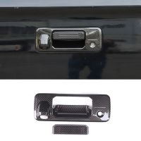 Car Rear Door Handle Switch Button Cover Trunk Handle Trim Accessories Parts Accessories Fit for 2014-2021