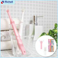 แปรงสีฟัน Richell Finishing Toothbrush ด้าม สีชมพู